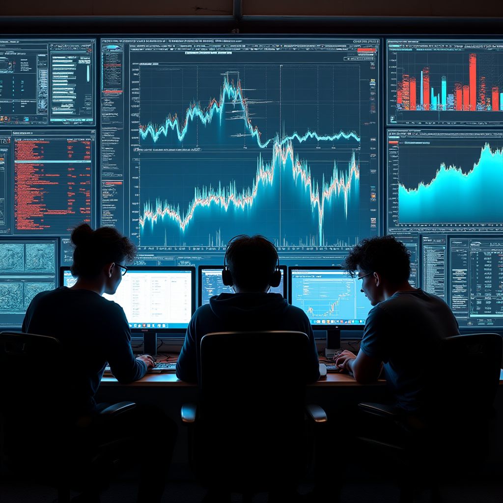 Equipo desarrollando nuevas visualizaciones de datos