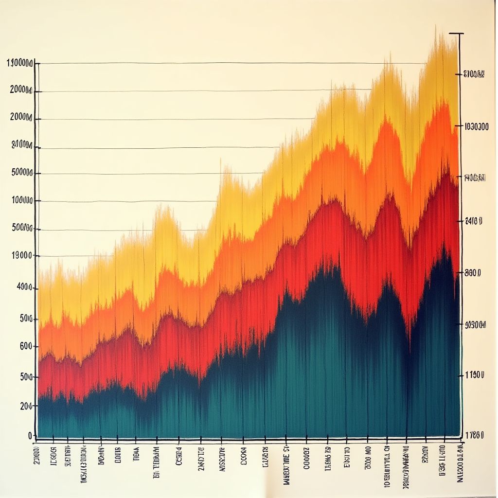 Gráfico de inflación en Argentina