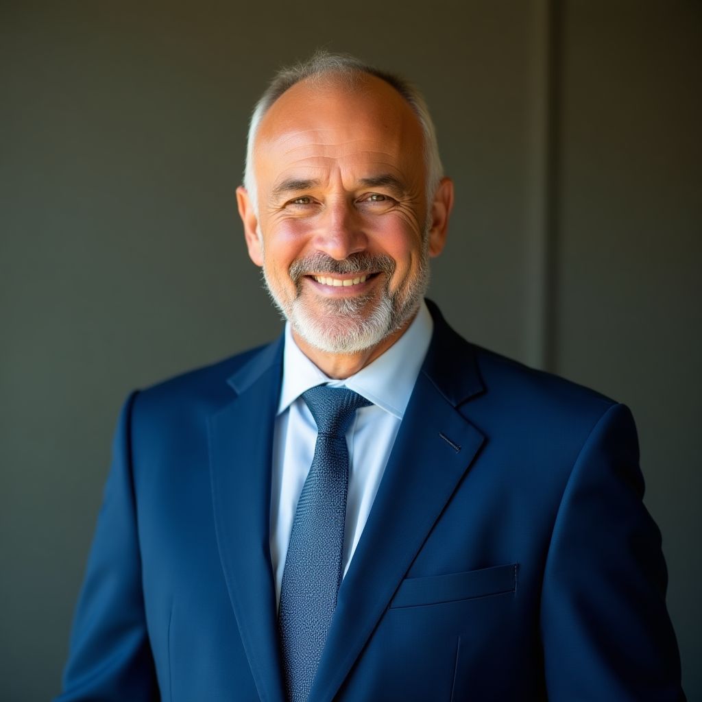 Retrato de Javier Hernández, Empresario Exportador